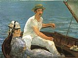 Boating by Edouard Manet